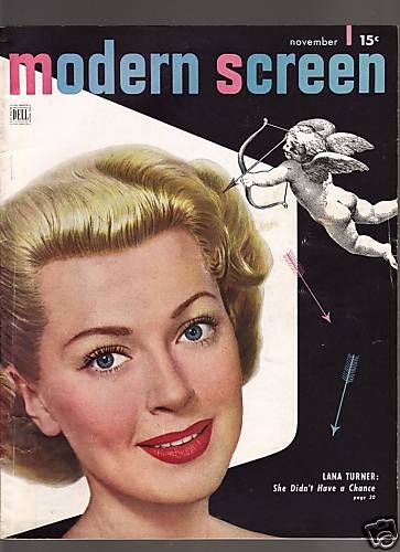 MODERN SCREEN magazine cover Issue 216 November 1948